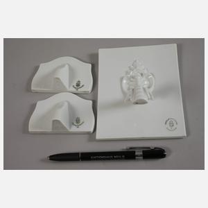 Drei Werbeaufsteller Nymphenburg