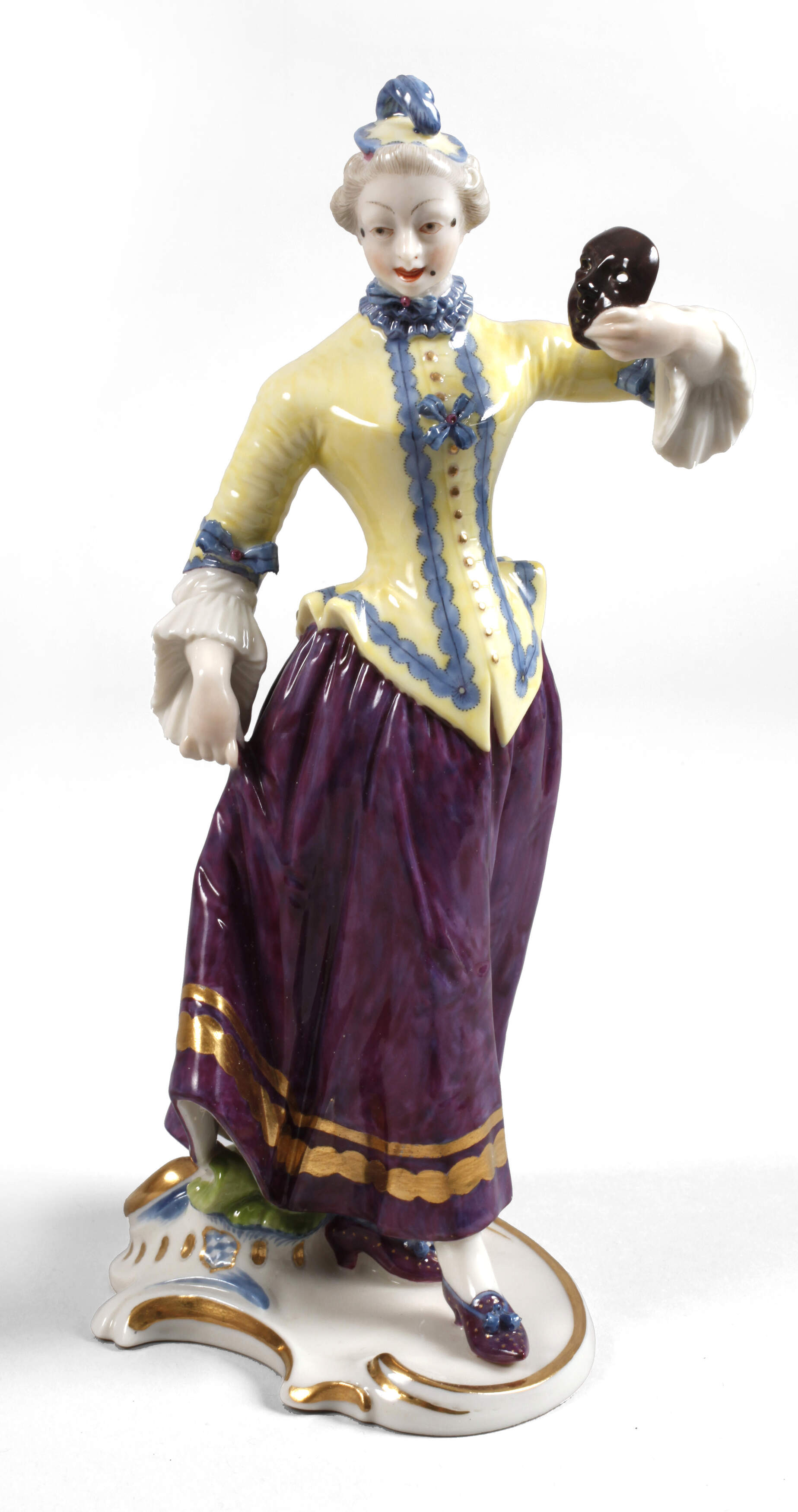 Nymphenburg "Dame mit Maske"