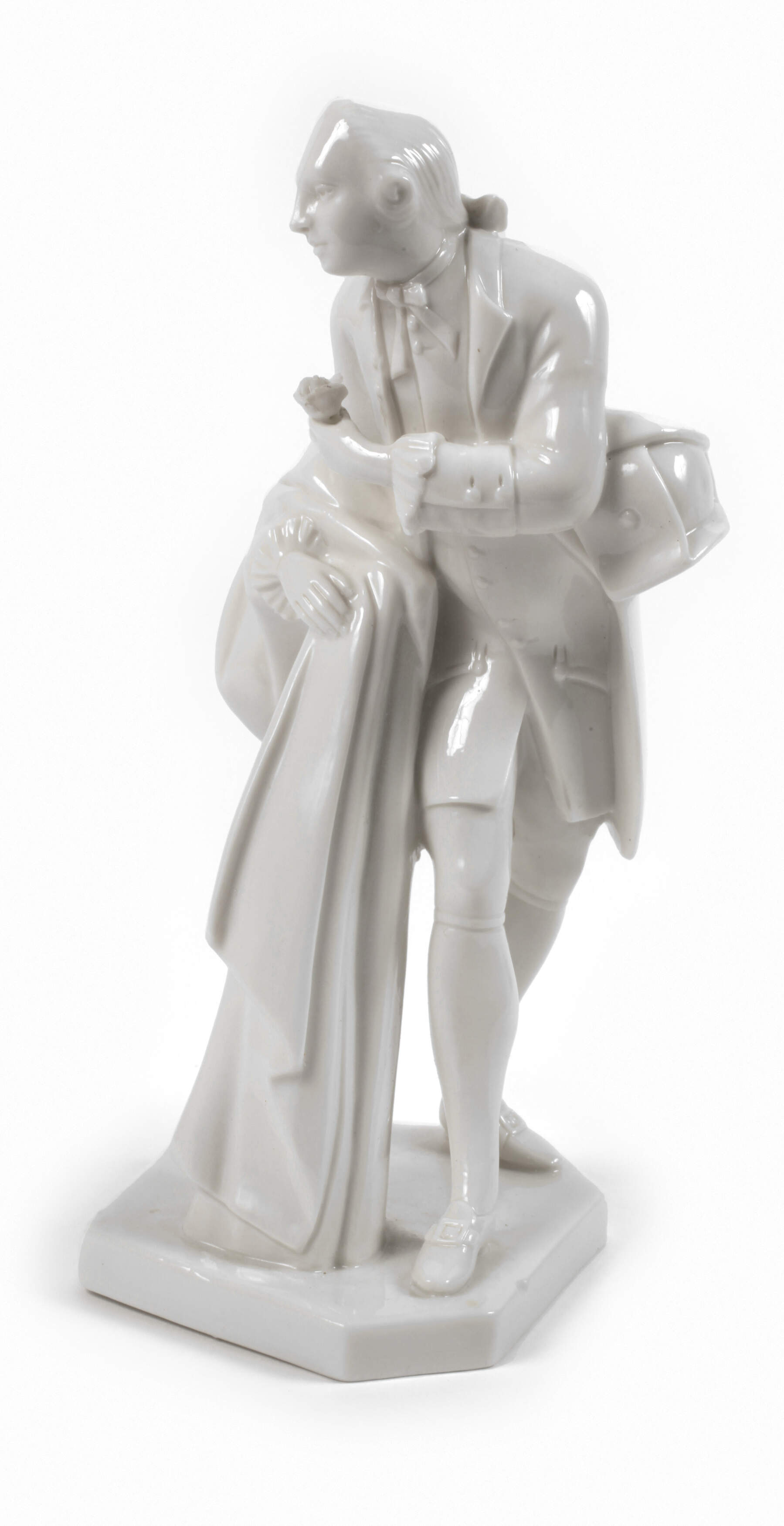 Nymphenburg "Herr mit Mantel"