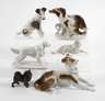Konvolut Porzellanhunde