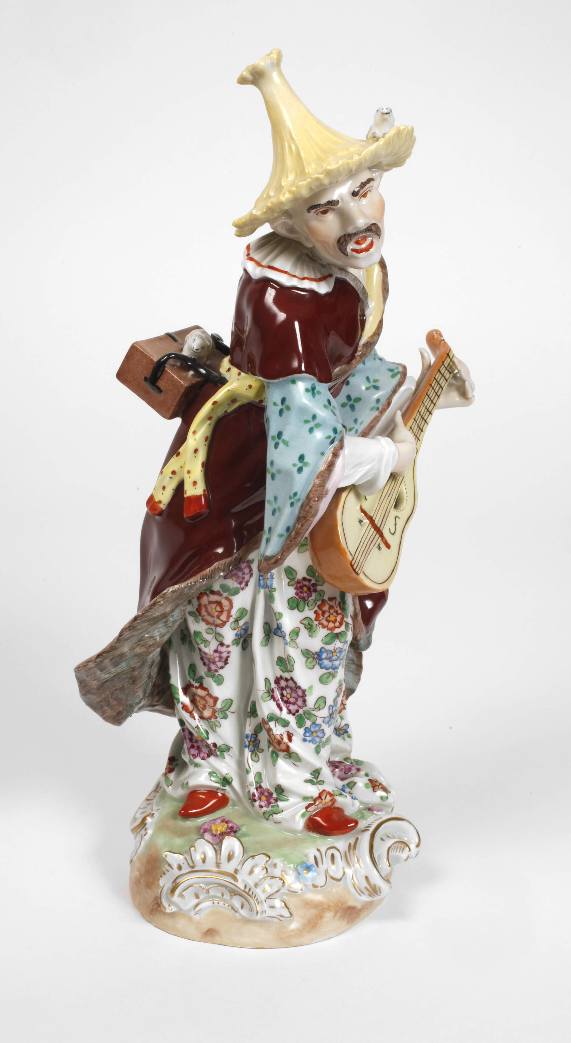 Potschappel Malabar mit Laute