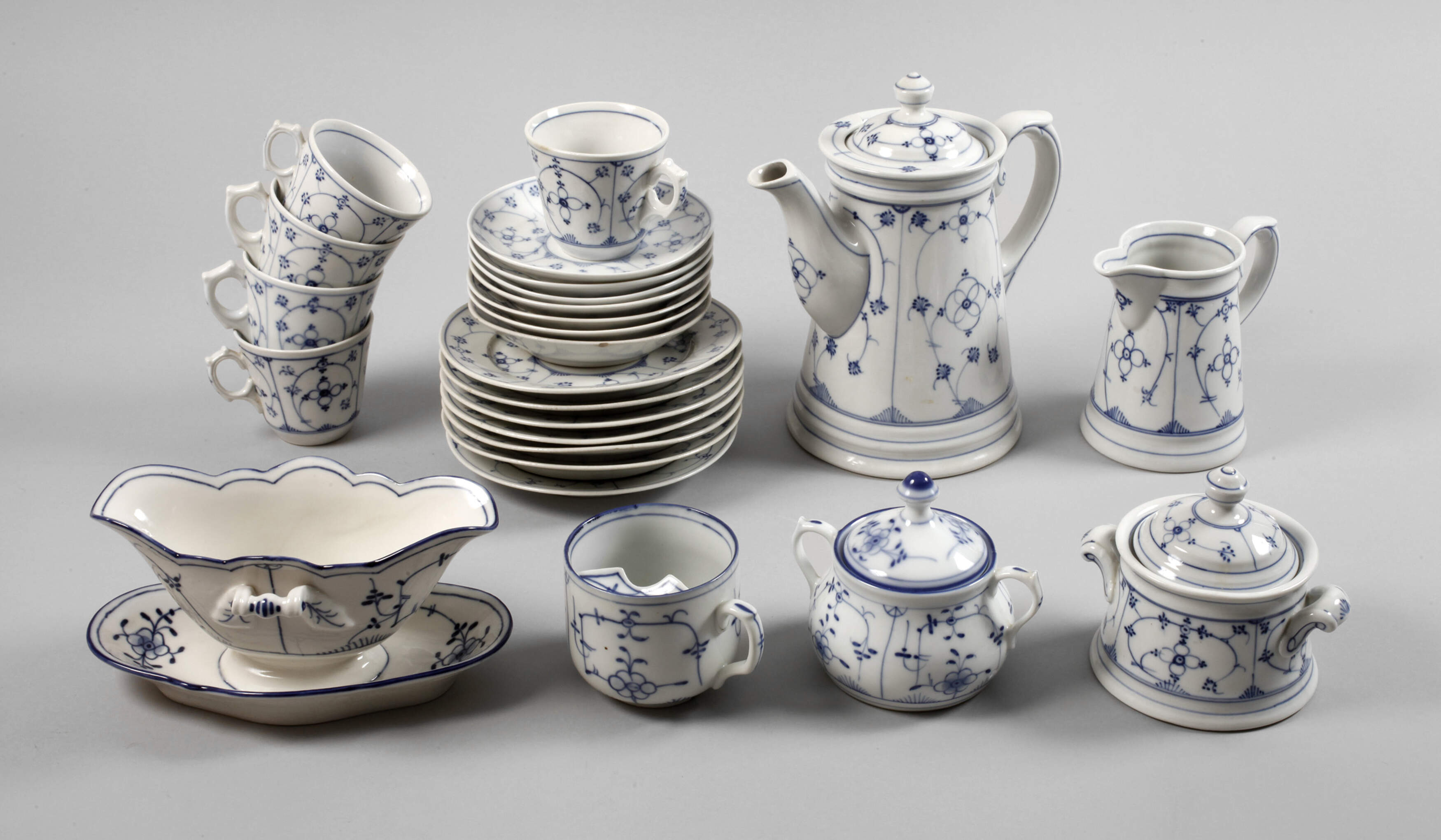 Rauenstein Konvolut Serviceteile "Berliner Blaumodell"