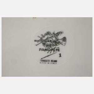 Richard Ginori Italien runde Platte "Panoplie"