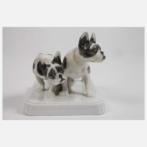 Rosenthal "Bulldoggenpaar"