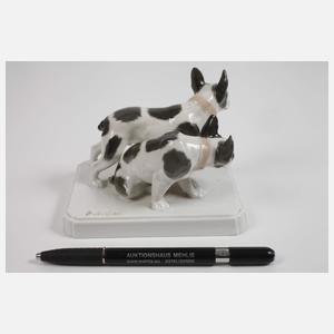 Rosenthal "Bulldoggenpaar"