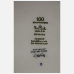 Rosenthal Bodenvase "Polygon/Serenade"