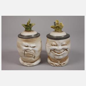 Schierholz Plaue drei Figurenkrüge