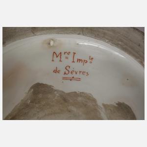 Sèvres Soldat "Au Bivouac – Im Biwak"