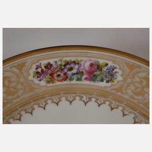 Sèvres Prunkteller aus dem Schloss Trianon