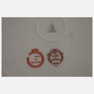 Sèvres Prunkteller aus dem Schloss Trianon