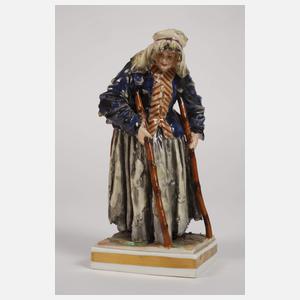 Volkstedt Konvolut Bettlerfiguren und Gnome