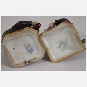 Volkstedt Konvolut Bettlerfiguren und Gnome