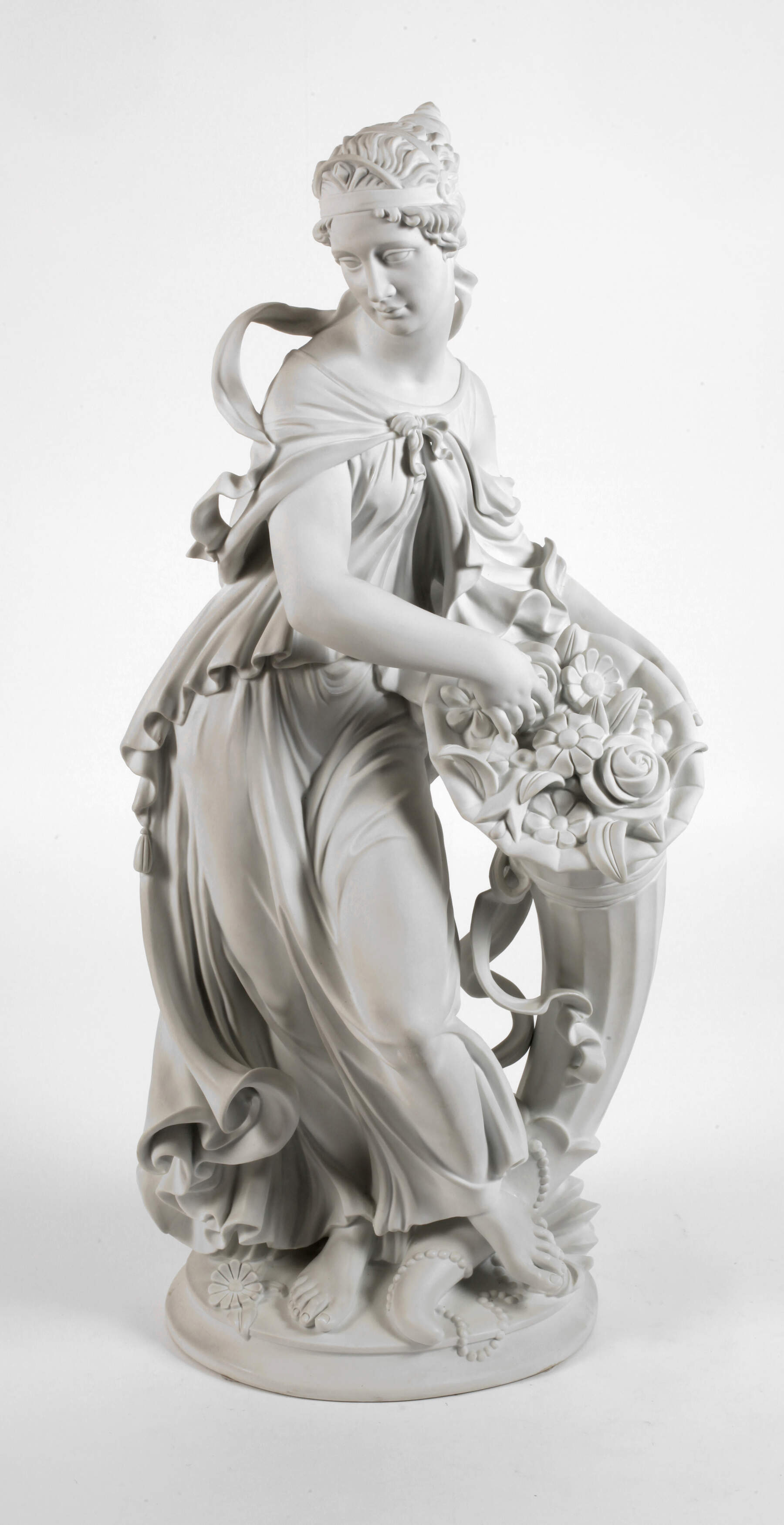 Volkstedt große "Allegorie – Der Frühling"