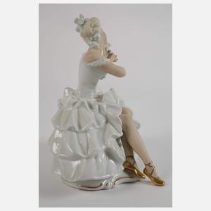 Wallendorf "Balletteuse mit Spiegel"