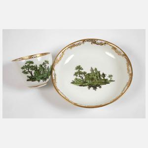 Alt-Wien Tasse Landschaftsmalerei