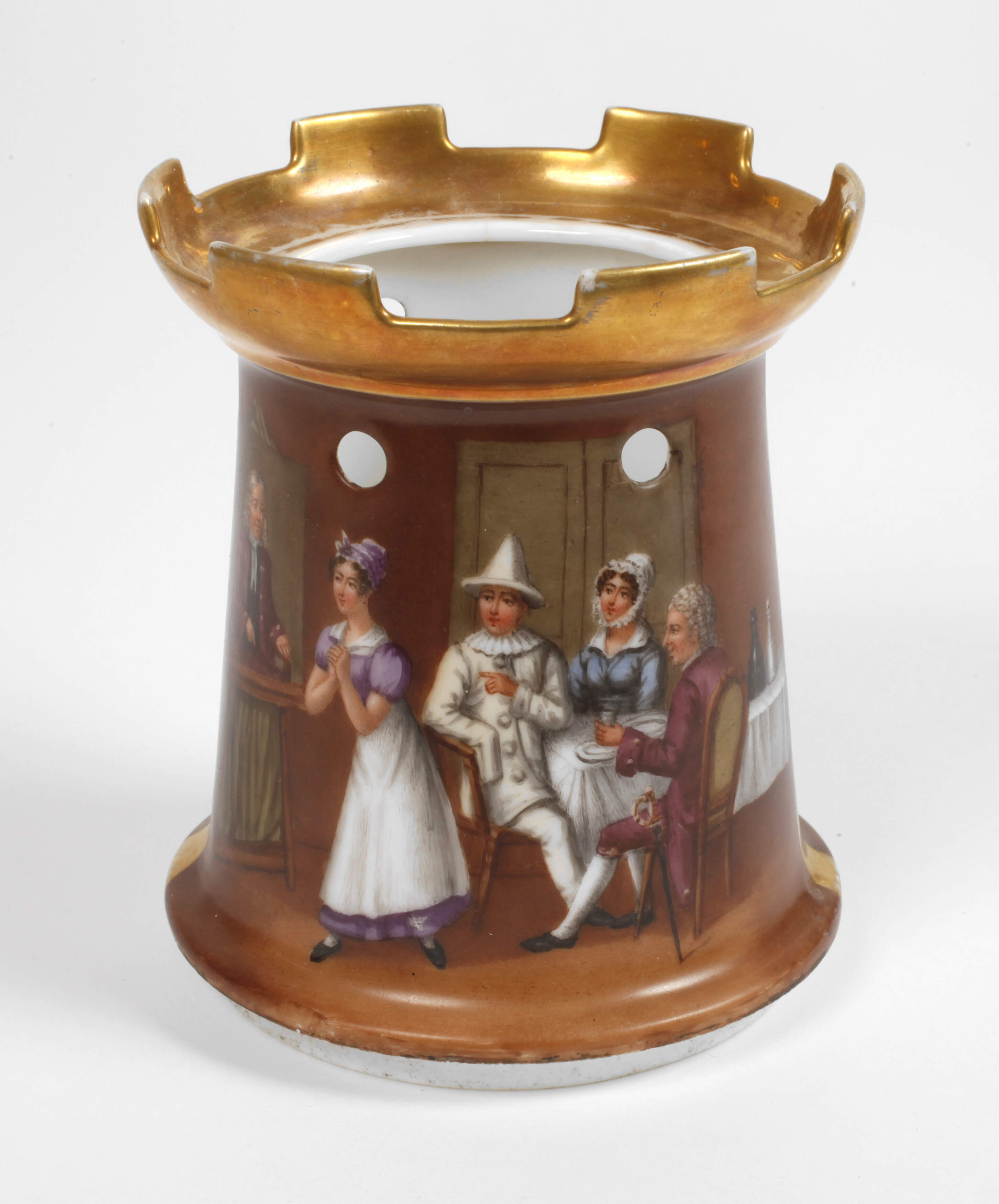 Teekannen-Nachtlicht Genremalerei