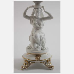 Prunkvoller Tafelaufsatz mit Karyatide