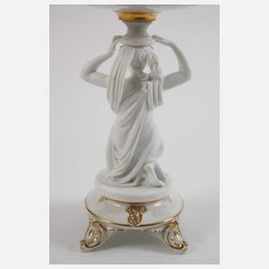 Prunkvoller Tafelaufsatz mit Karyatide