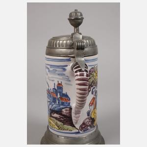 Saalfelder Fayencewalzenkrug