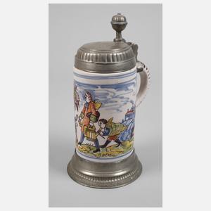 Saalfelder Fayencewalzenkrug