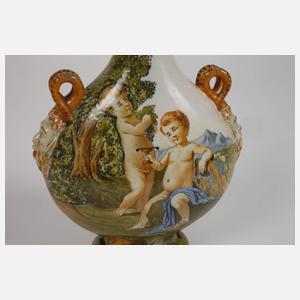 Paar Pilgerflaschen Richard Ginori