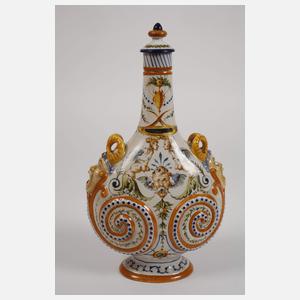 Paar Pilgerflaschen Richard Ginori