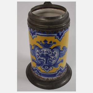 Übergroßer Fayencewalzenkrug Berlin