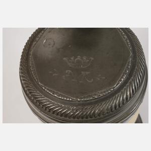 Übergroßer Fayencewalzenkrug Berlin