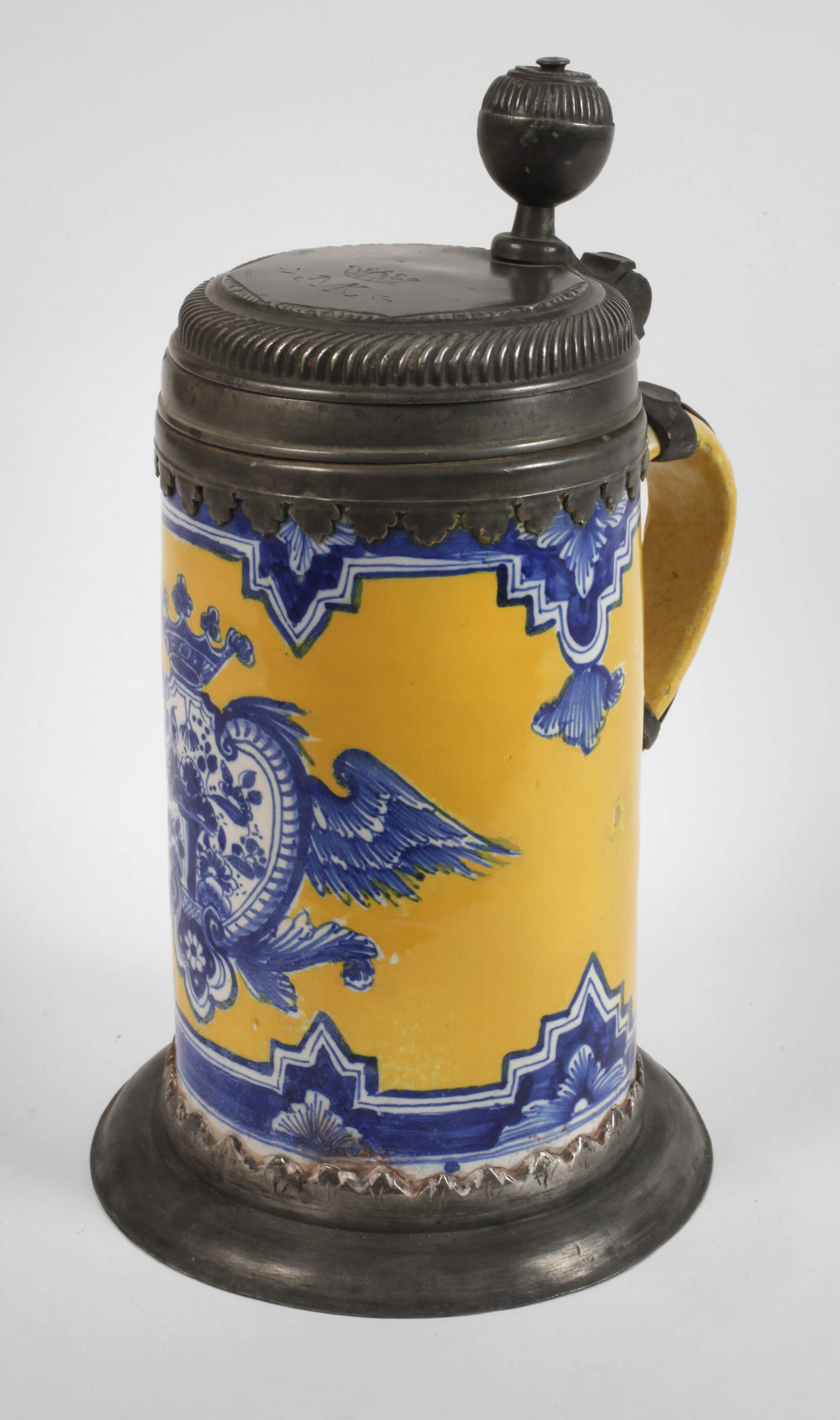 Übergroßer Fayencewalzenkrug Berlin