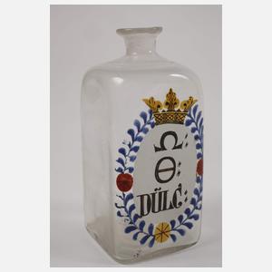 Fünf barocke Apothekergefäße