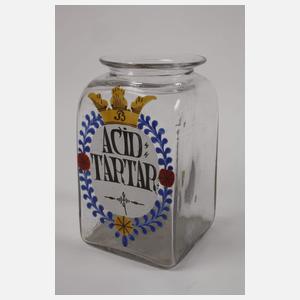 Vier barocke Apothekergefäße