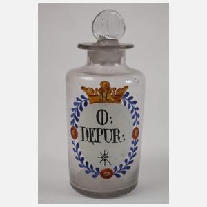 Vier barocke Apothekergefäße