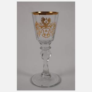 Zwölf barocke Likörgläser