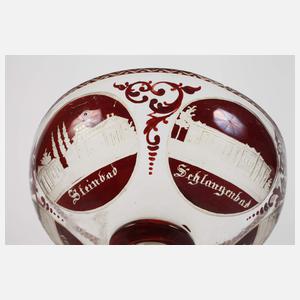 Andenkenglas von Teplitz