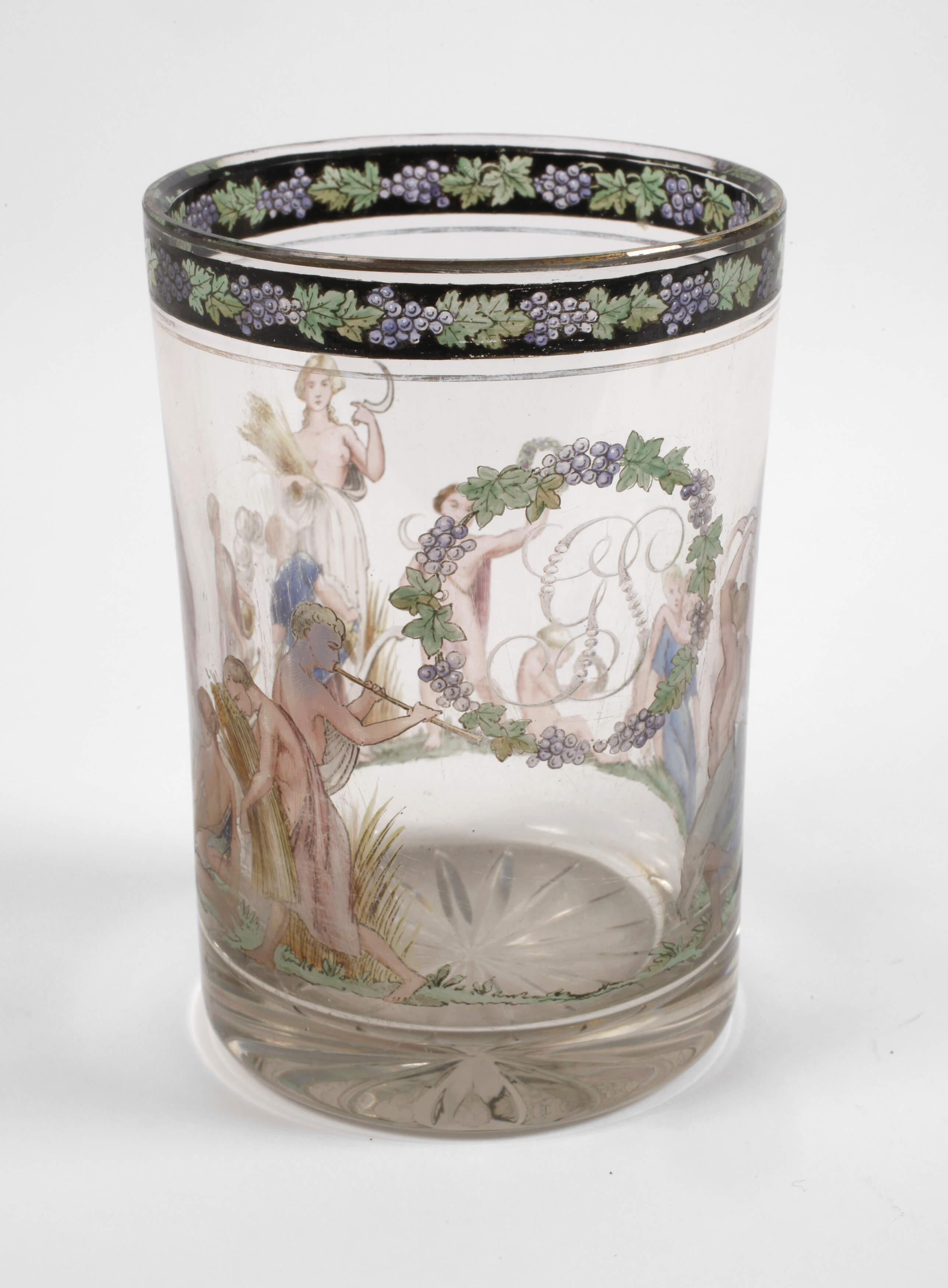 Großer Becher Biedermeier