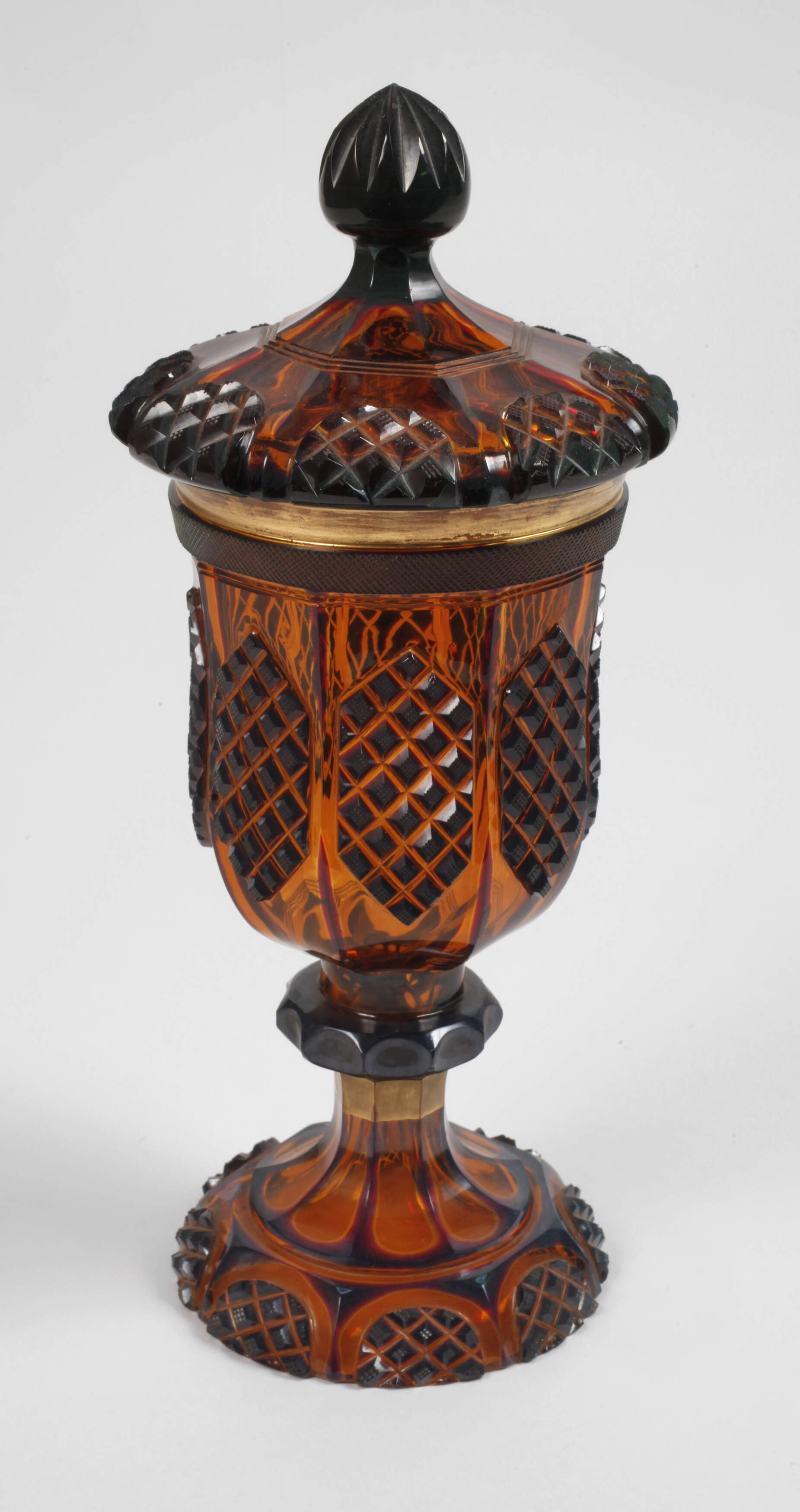 Deckelpokal Biedermeier