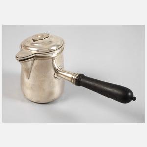 Augsburger Schokoladenkanne Silber