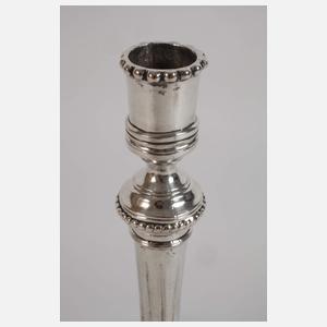 Vier Silberleuchter Polen