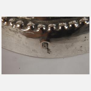 Vier Silberleuchter Polen