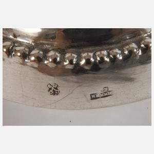 Vier Silberleuchter Polen