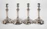 Vier Silberleuchter Polen