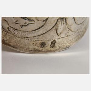 Danziger Silberbecher mit Jagdmotiv