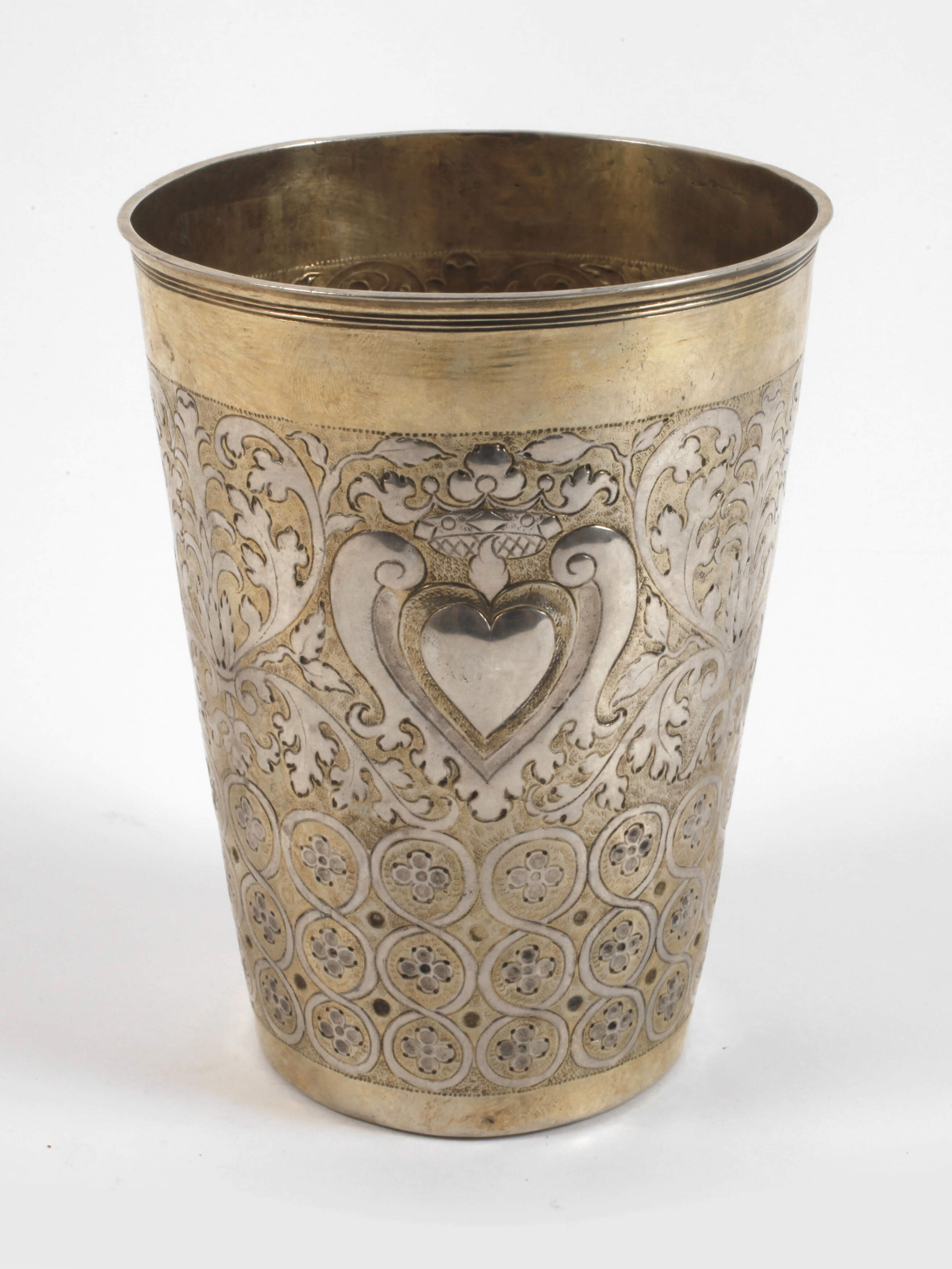 Großer Vermeil Becher Schlesien