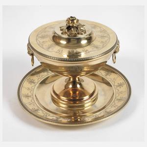 Feiner Pariser Vermeil Tafelaufsatz