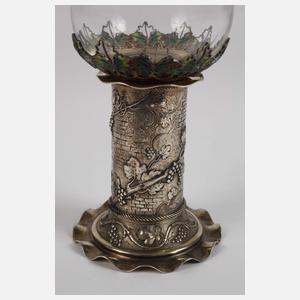 Weinrömer mit Silbermontur