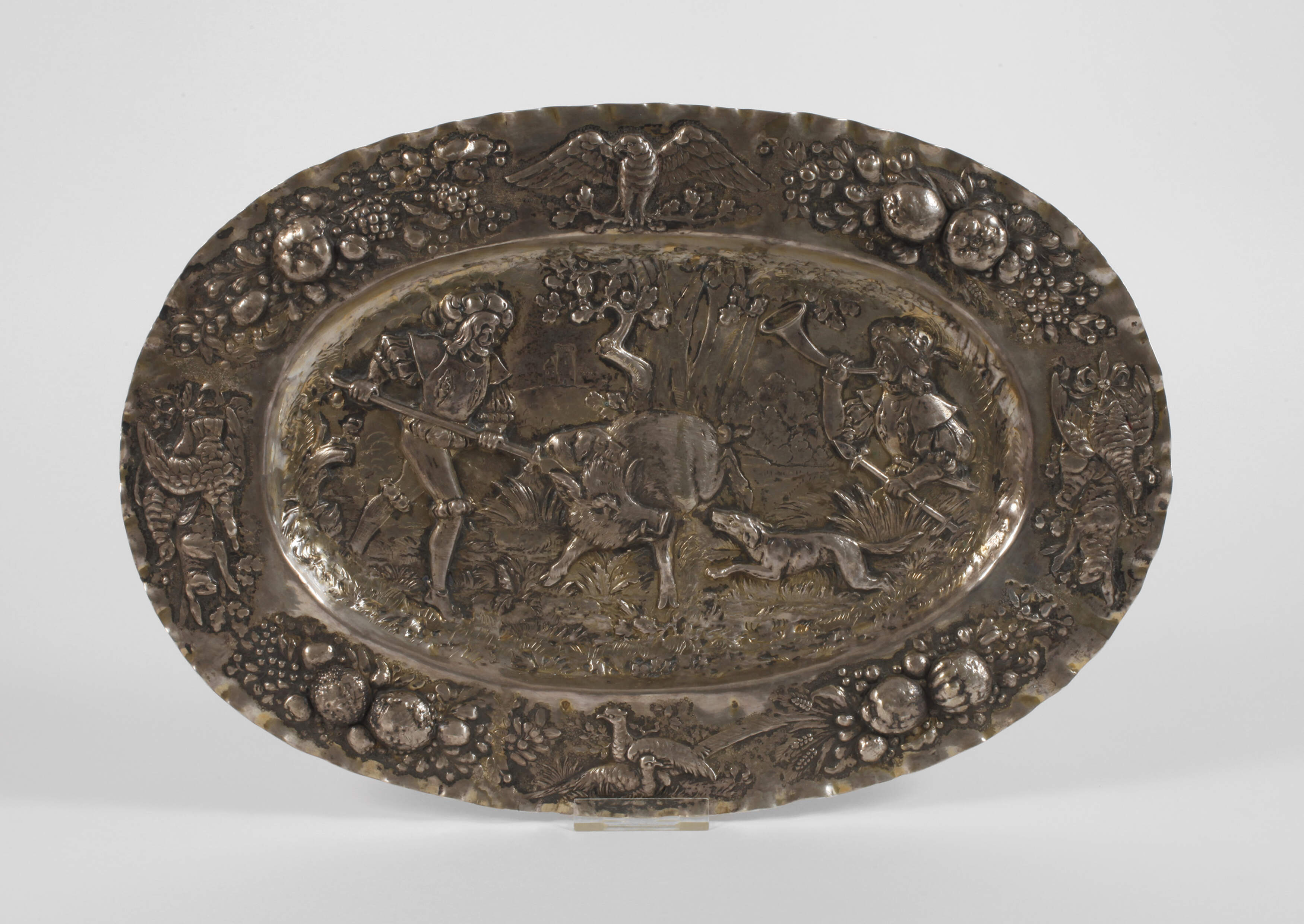 Prunkplatte Historismus