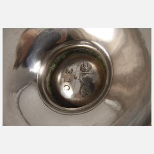 Silber Zucker-/Sahneset