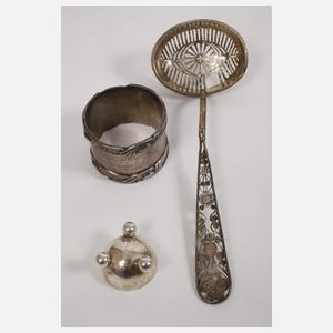 Konvolut Silberteile