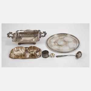 Konvolut Silberteile