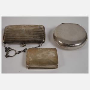 Konvolut Silberteile